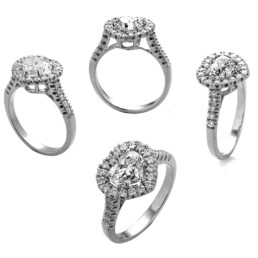 Anello contorno cuore