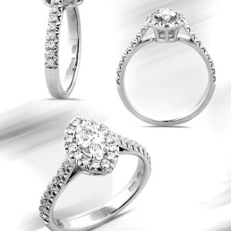 Anello contorno navette