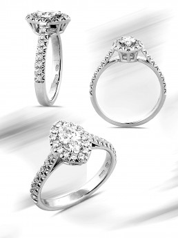 Anello contorno navette