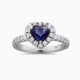 Anello Kate Cuore Zaffiro