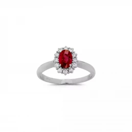 Anello Kate Rubino Small