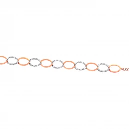 Bracciale Butterfly pink white alternati
