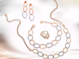 Parure pink white alternati