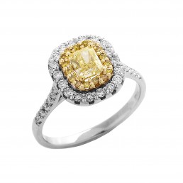 anello quadrato fancy